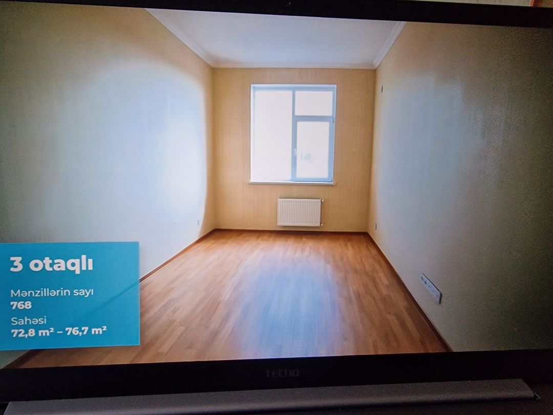 3-otaqlı yeni tikili, Şirvan ş., 75.2 m² — Mənzil, Şirvan (7)
