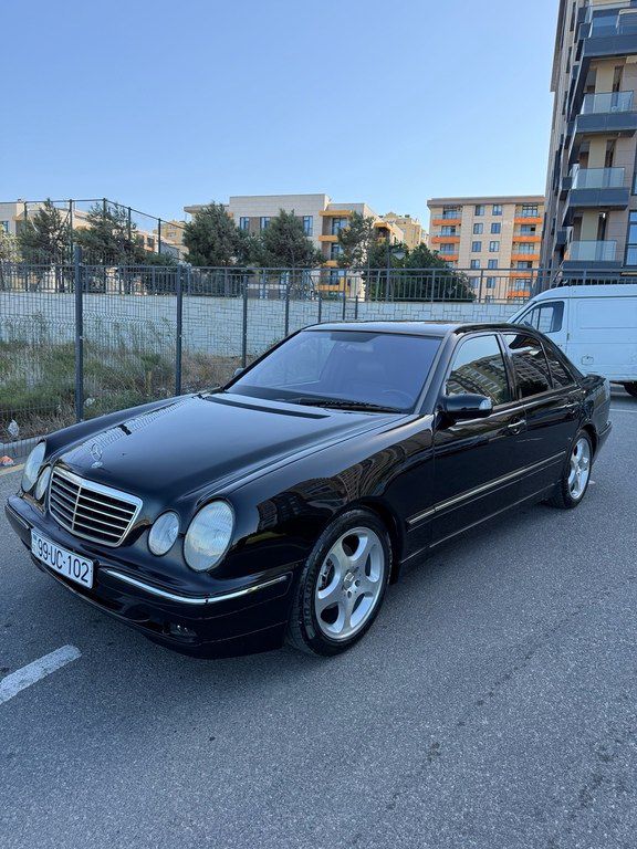 Mercedes E 220, 2.2 L, 2001 il, 300 000 km — Avtomobillər, Sumqayıt (10)