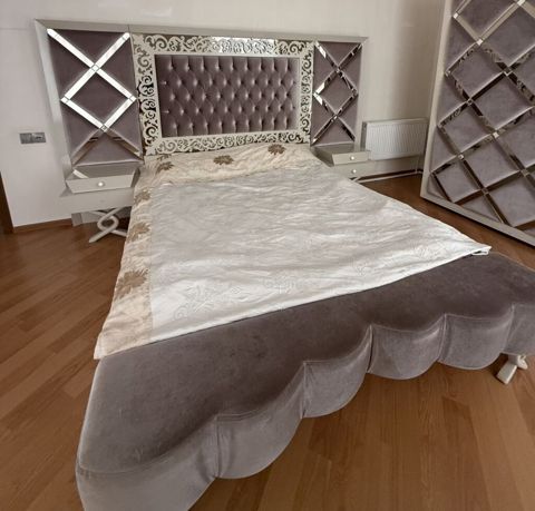Zərif dizaynlı yataq otağı dəsti - Dəst tərkibi: - Yumşaq velvet — Novxanı