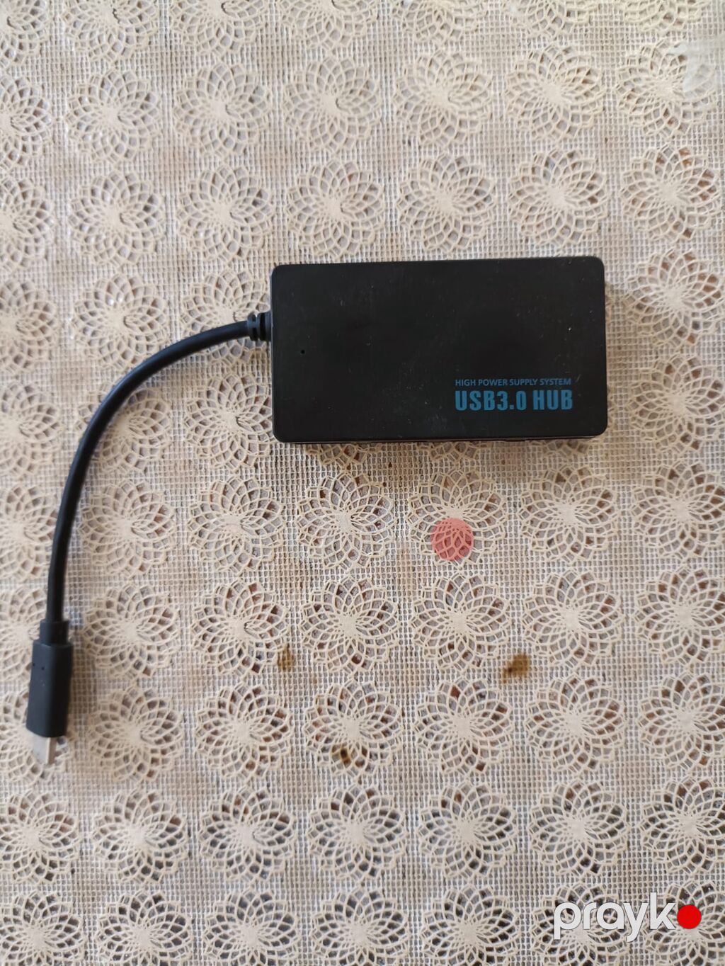 USB 3.0 Hub - 4 portlu USB 3.0 genişləndirici - Korpus üzərində “High — Noutbuk aksesuarları, Bakı