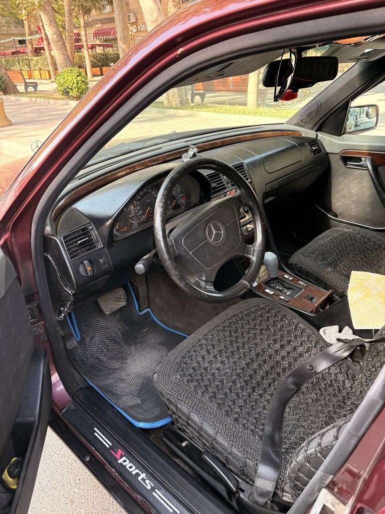 Mercedes C 180, 1.8 L, 1996 il, 386 955 km — Avtomobillər, Yevlax (6)