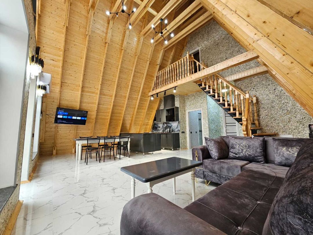 İcarəyə verilir 3 otaqlı həyət evi/bağ evi 180 m² — Ev, villa, Qəbələ (8)