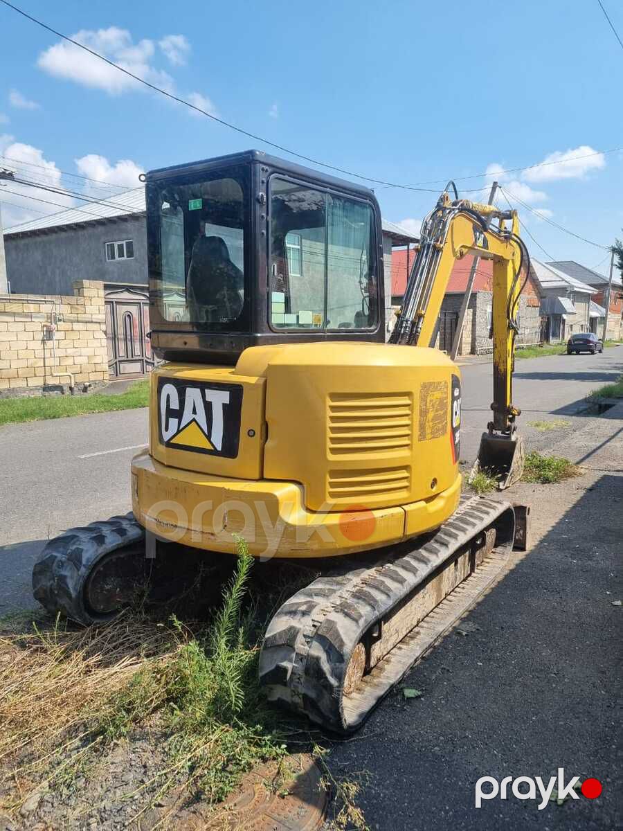 Rezin paletli mini ekskavator icarəsi — Avtomobil icarəsi, Bakı (2)