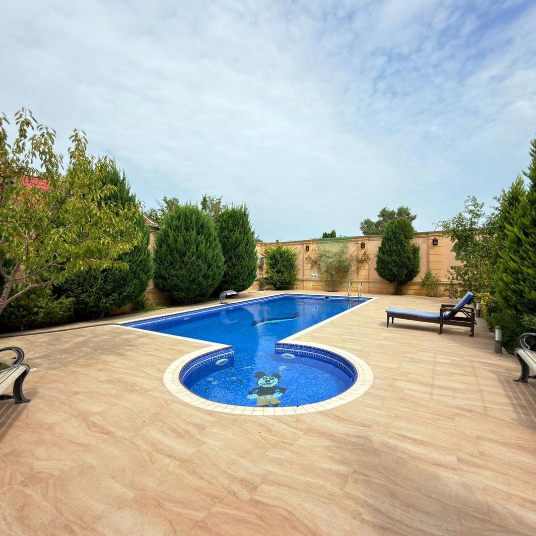 Satılır 7 otaqlı həyət evi/bağ evi 550 m² — Ev, villa, Bakı (7)