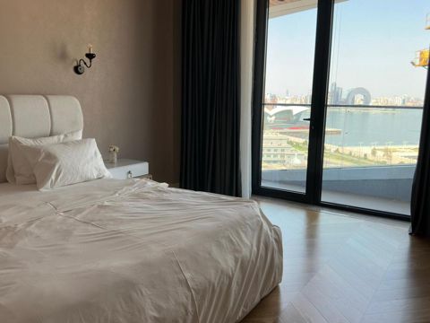 İcarəyə verilir 3 otaqlı yeni tikili 125 m² — Bakı
