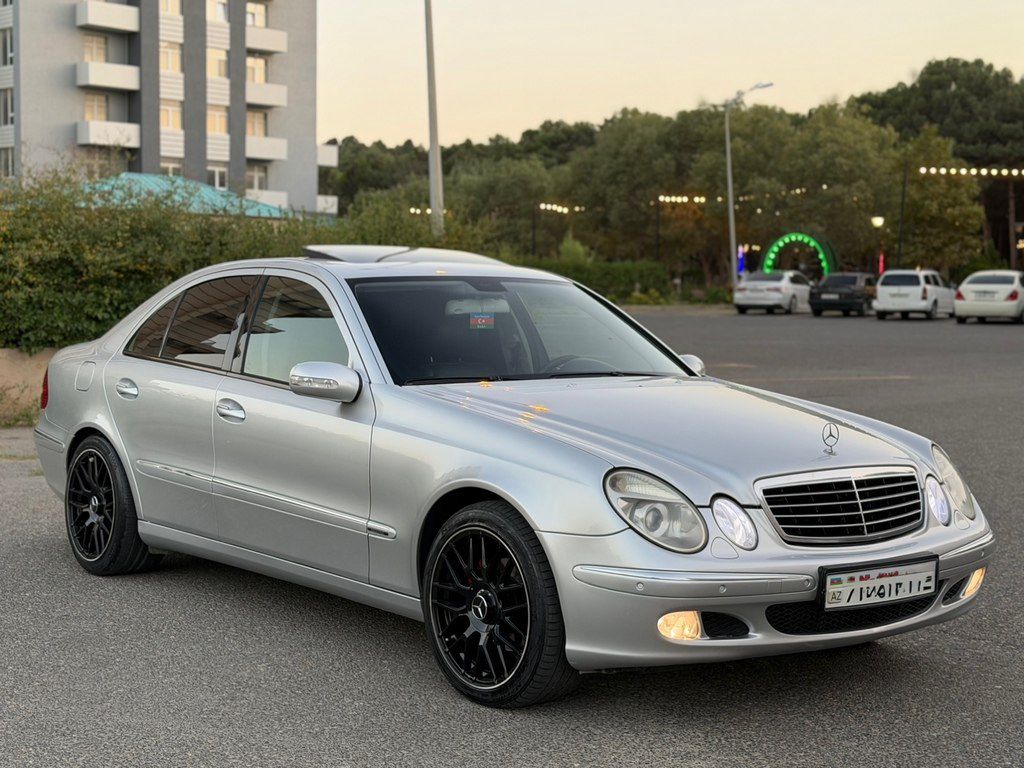 Mercedes E 320, 3.0 L, 2005 il, 289 000 km — Avtomobillər, Bakı (4)