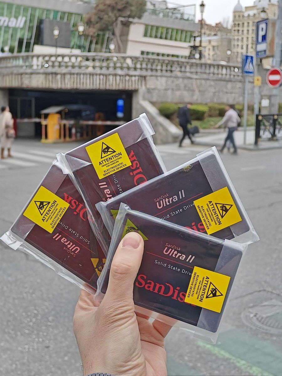 SanDisk Ultra II 2.5 Internal SSD — Kompüterlər və noutbuklar, Bakı