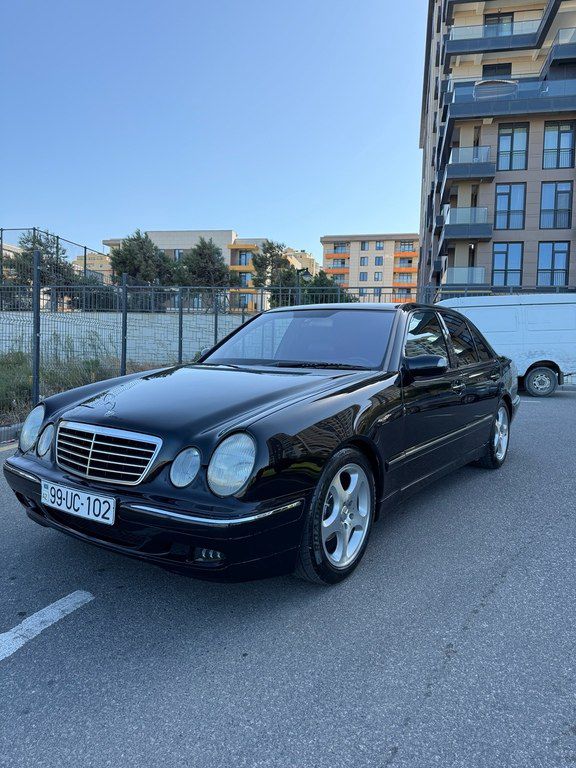Mercedes E 220, 2.2 L, 2001 il, 300 000 km — Avtomobillər, Sumqayıt (7)