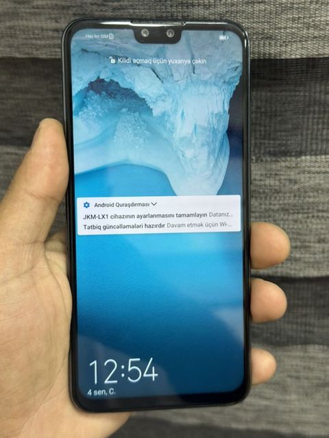 Huawei P Smart 2019, 64 GB, rəng - Qara, Sensor, Barmaq izi, İki sim kartlı — Bakı