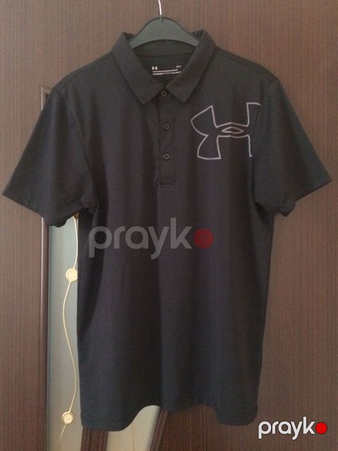 Polo köynək, Under Armour, M, rəng - Qara — Bakı
