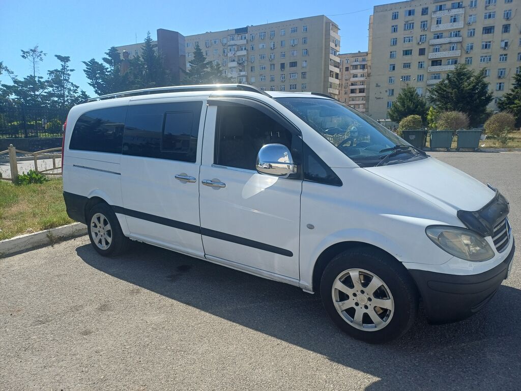 Mercedes-Benz Vito miniven - Kuzov: uzun gövdə, 5 qapı, arxa ikili — Avtomobillər, Bakı (3)
