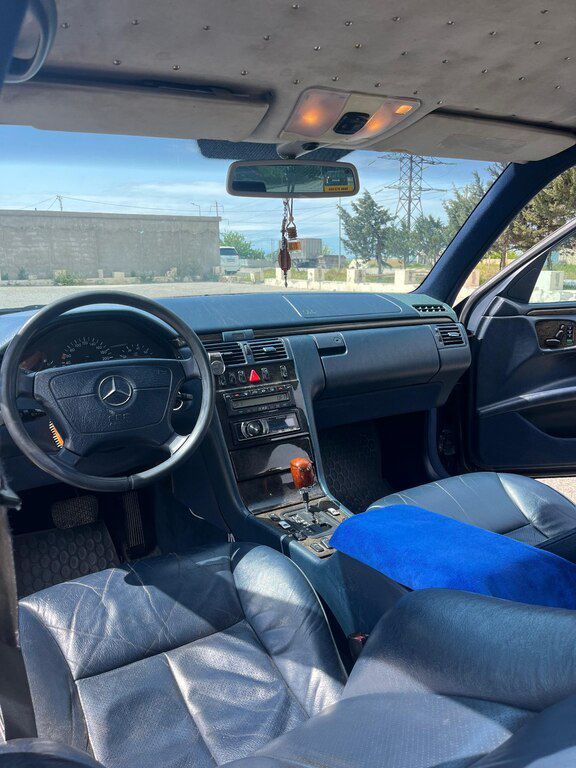 Mercedes E 230, 2.3 L, 1997 il, 447 380 km — Avtomobillər, Sumqayıt (6)