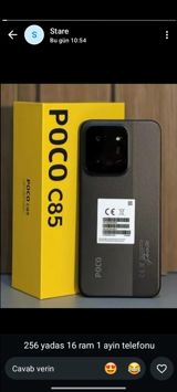 Poco C85, 256 GB, rəng - Boz — Xiaomi