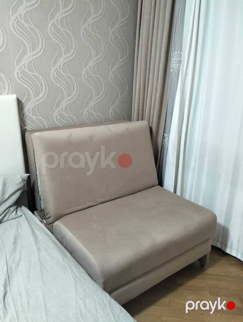 Tək nəfərlik açılan kreslo‑çarpayı - Funksional 2‑i 1‑də mebel — Kreslolar, Bakı (3)