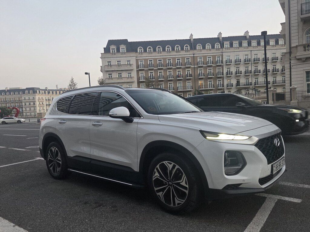 Hyundai Santa Fe, 2.0 L, 2018 il, 110 200 km — Avtomobillər, Bakı (3)