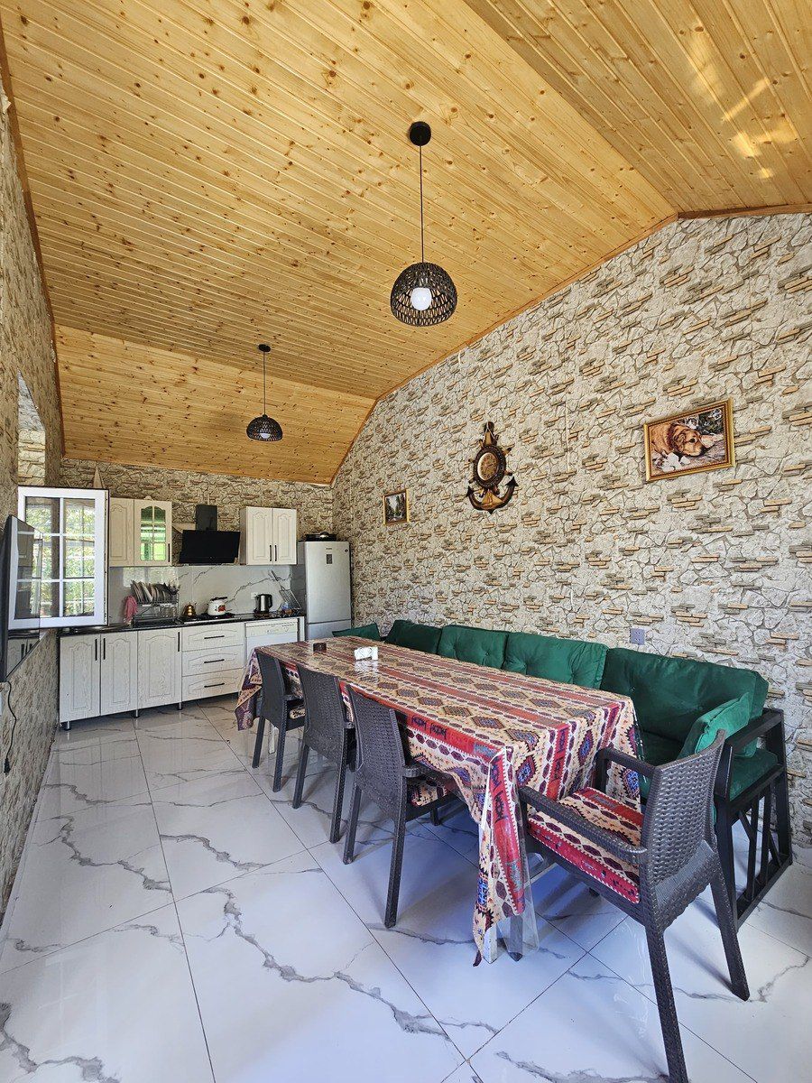 İcarəyə verilir 3 otaqlı həyət evi/bağ evi 120 m² — Ev, villa, Qəbələ (6)