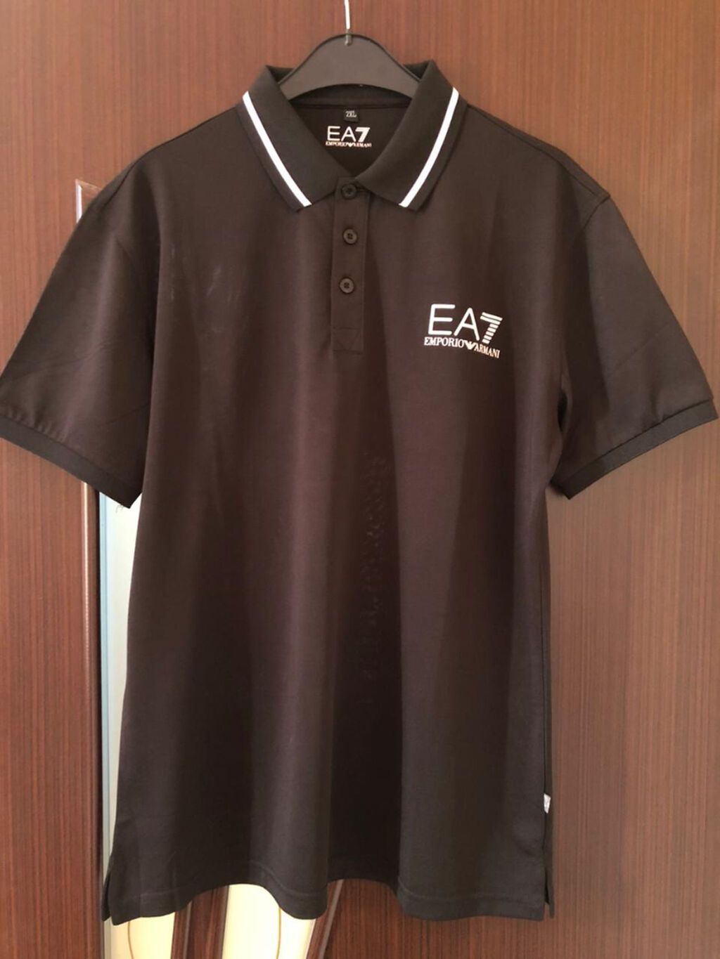 Polo köynək, Ea7, 2XL, rəng - Qara — Futbolka və polo, Bakı (5)