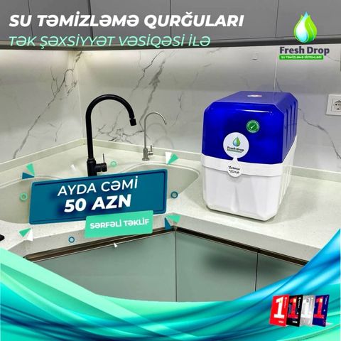 "Ortimax Green Plus" su filteri — Bakı