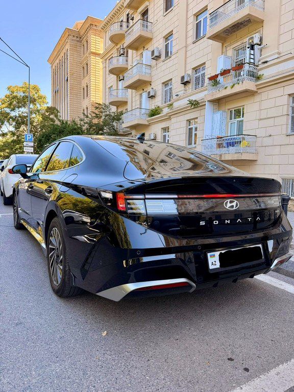 Hyundai Sonata, 2.0 L, 1.62 kWh, 2024 il, 26 000 km — Avtomobillər, Bakı (2)