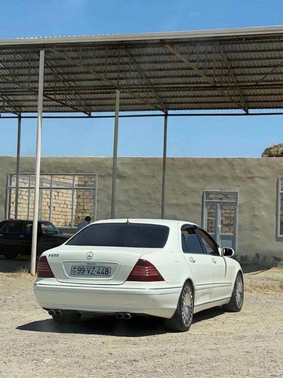 Mercedes S 350, 3.7 L, 2003 il, 374 125 km — Avtomobillər, Xırdalan (5)