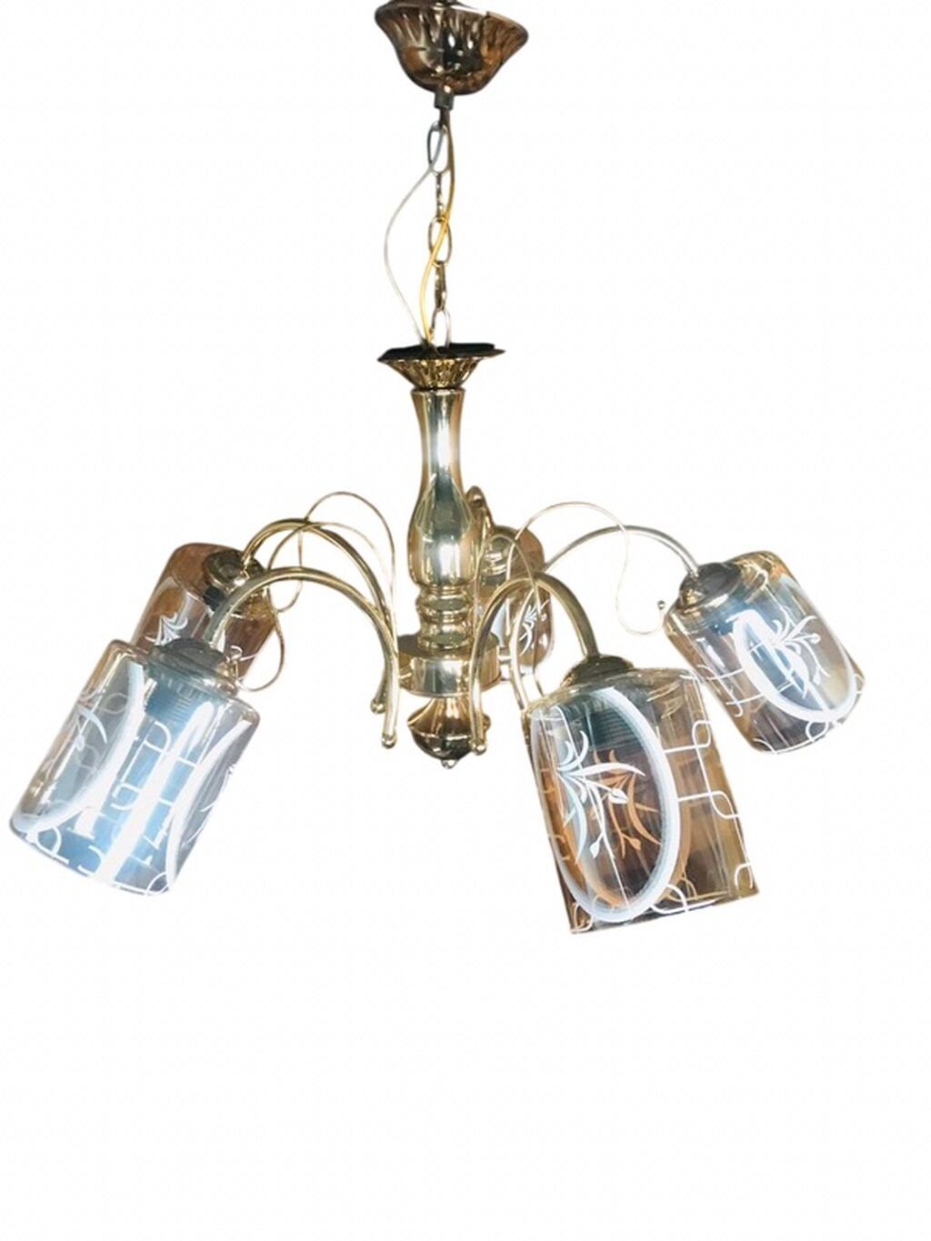 Çılçıraq, 5 lampa, Metal — Tavan is?qlar? v? cilc?raqlar, Bakı (9)