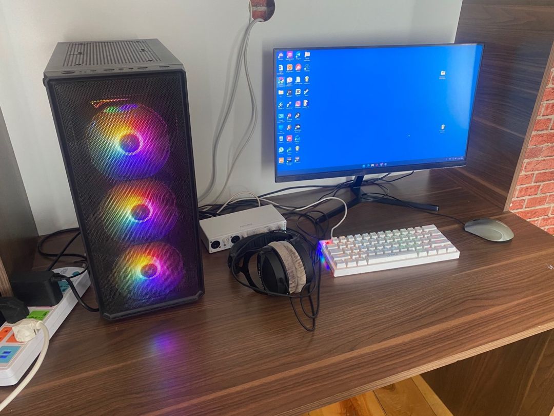 Gaming PC RTX 4060 / i5-12400F / 16GB / 2TB SSD + — Masaüstü kompüterlər, Bakı (5)