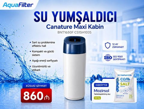 Su yumşaldıcı Canature Maxi 10×35 — Bakı