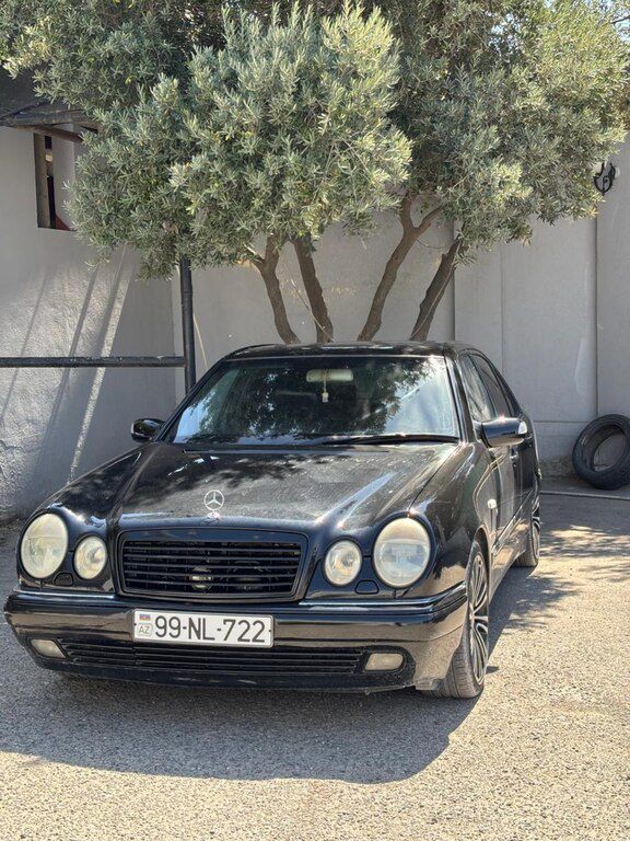 Mercedes E 280, 2.8 L, 1997 il, 376 251 km — Avtomobillər, Bakı (9)