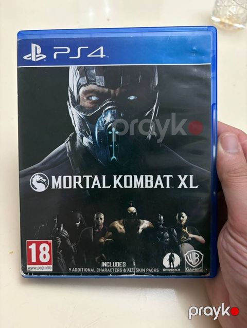 PS4 oyunu: Mortal Kombat XL (disk + orijinal qutu və kağız üzlük) — Bakı