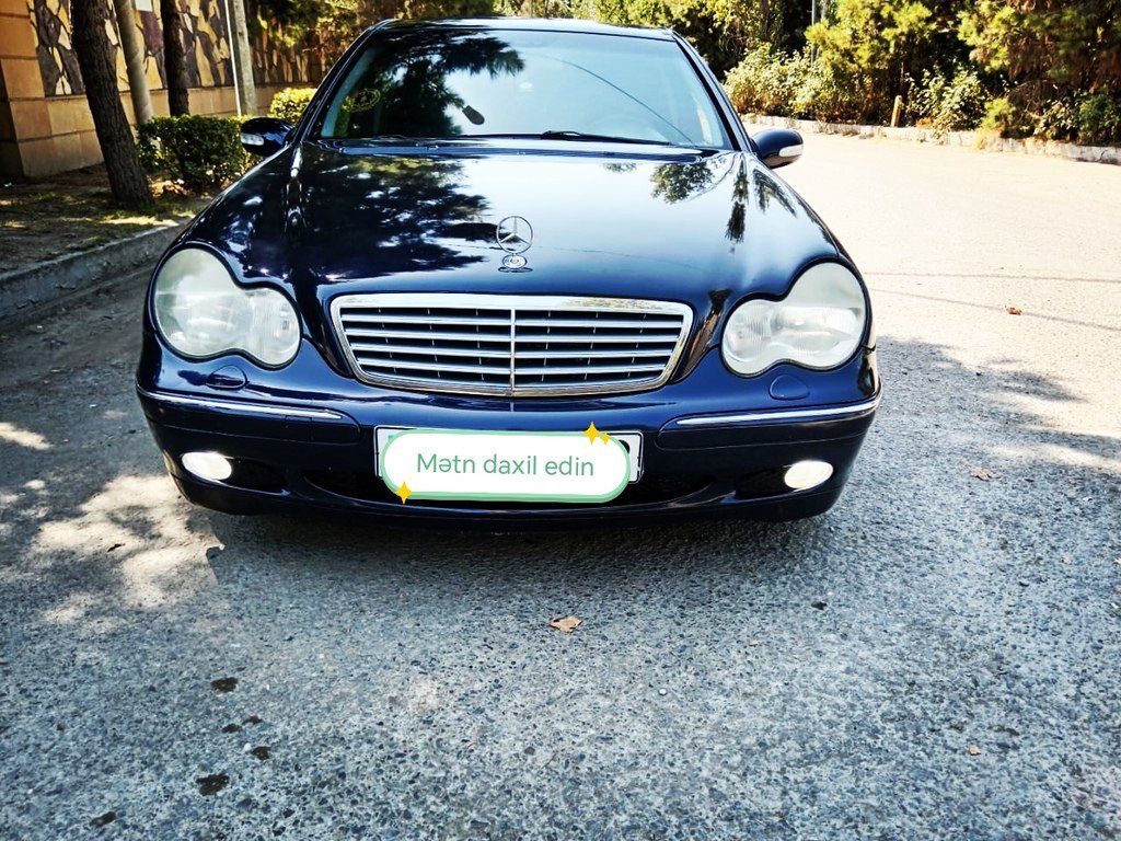 Mercedes C 200, 2.0 L, 2000 il, 320 122 km — Avtomobillər, Bakı