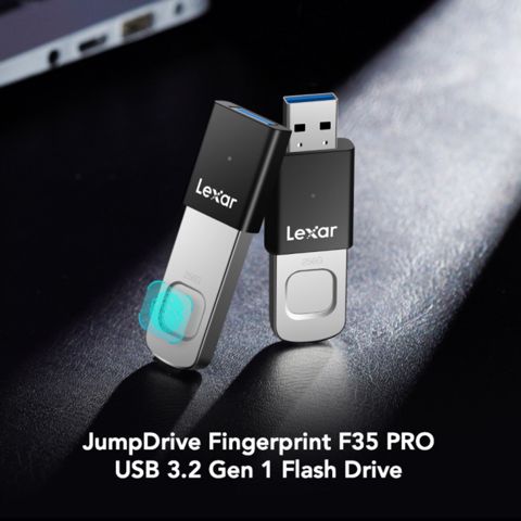 Flaş kart "Lexar 256GB Fingerprint F35 Pro Jumpdrive USB 3.2 GEN 1 Flash" — Bakı