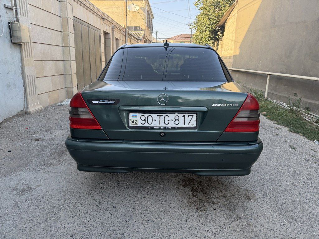 Mercedes C 180, 1.8 L, 1995 il, 387 000 km — Avtomobillər, Bakı (5)