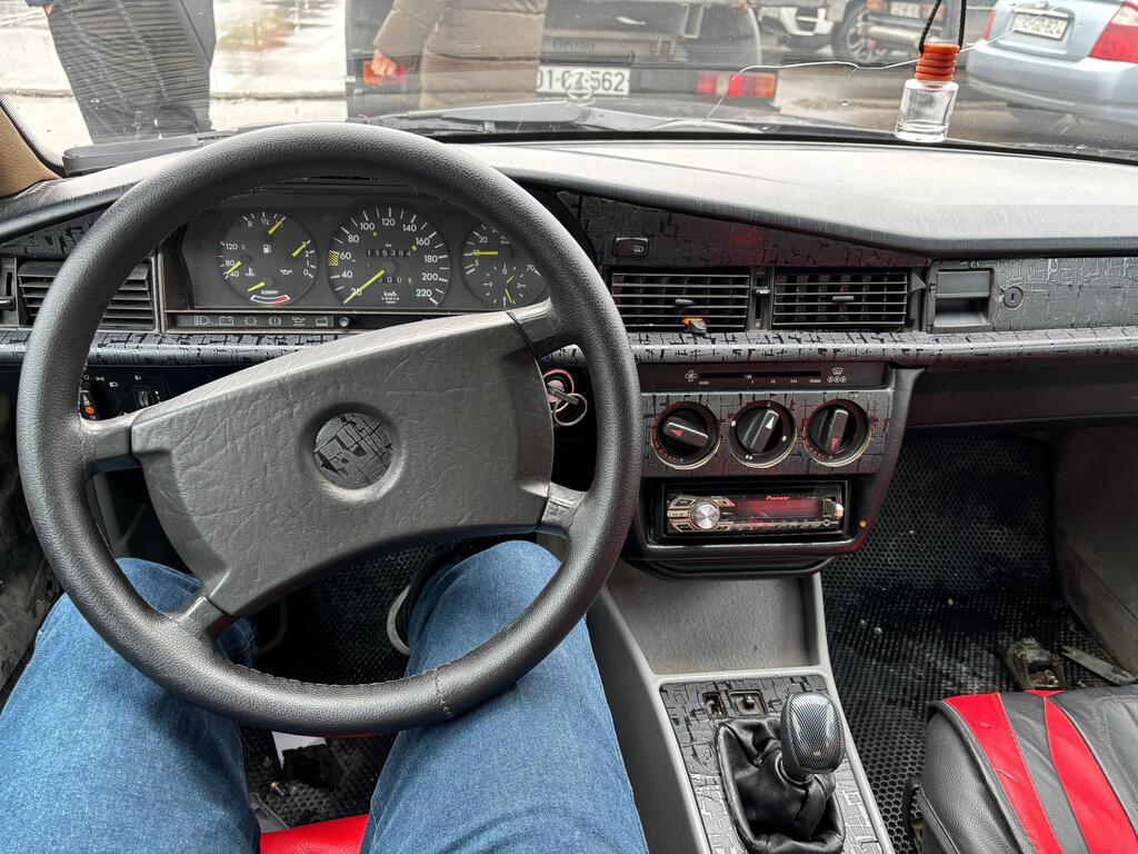 Mercedes 190, 1.8 L, 1990 il, 400 000 km — Avtomobillər, Bakı (3)