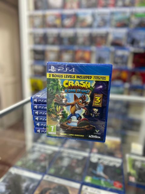 PS4 "Crash bandicoot trilogy" oyun diski — Bakı