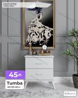 Məhsul: Tumba Ölçülər: 40 50 40 sm Material: 18 mm laminat — Комоды и тумбы