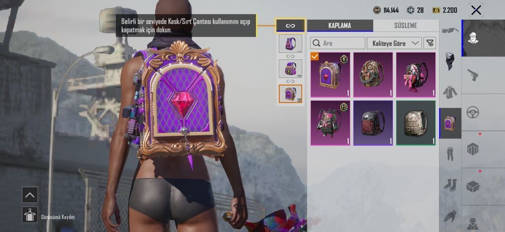 Pubg Mobile hesabı – zəngin skin və rütbə tarixi - UID: 51953990144 — Şəxsi əşyalar, Masazır (4)