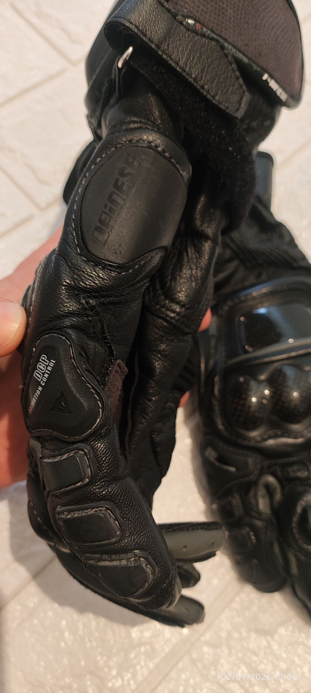 Original Dainese 4 Stroke Long motosiklet əlcəkləri satılır. Təbii — Avto, Bakı (4)