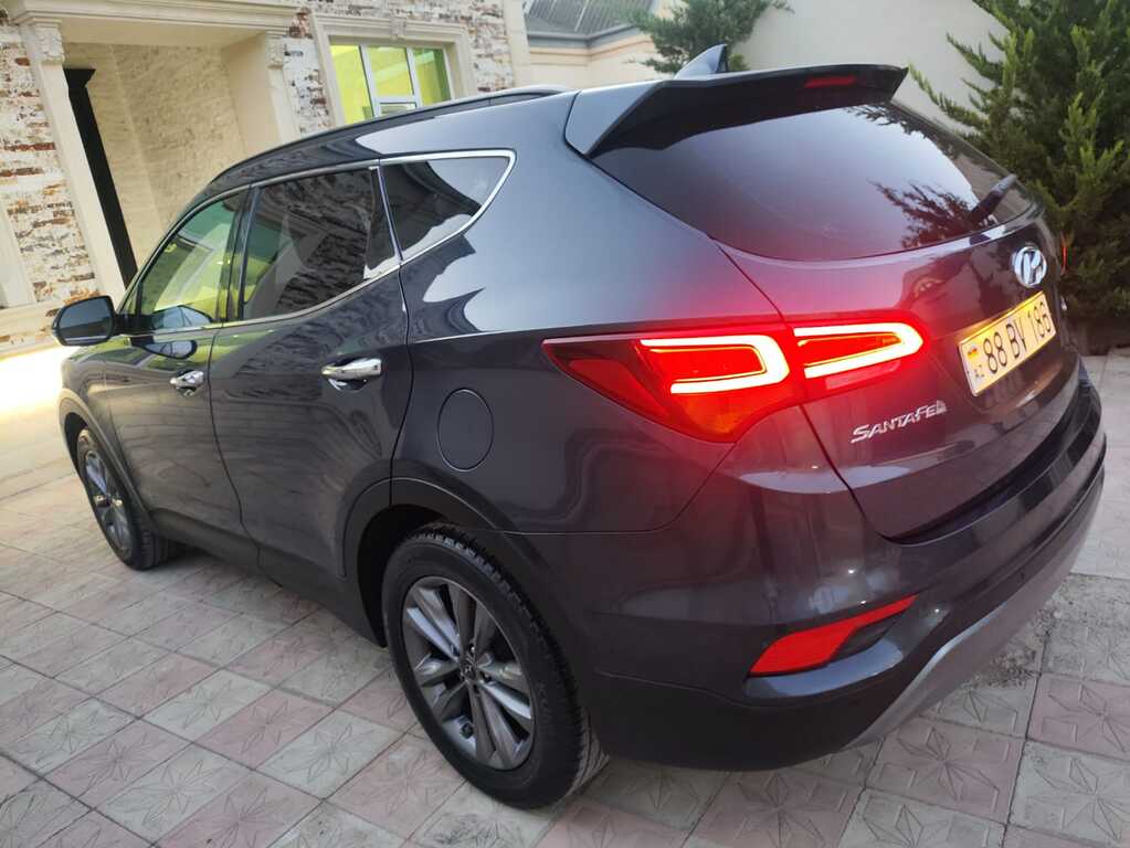 Hyundai Santa Fe, 2.0 L, 2016 il, 216 000 km — Avtomobillər, Bakı (5)