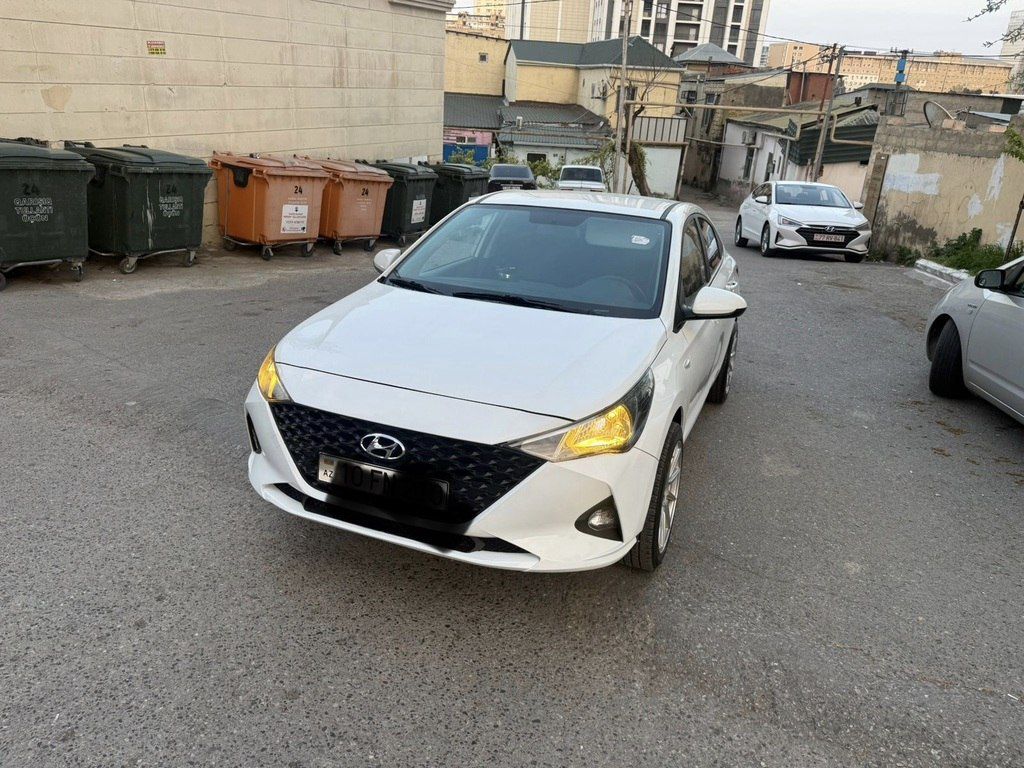 Hyundai Accent, 1.6 L, 2021 il, 19 900 km — Avtomobillər, Bakı (4)