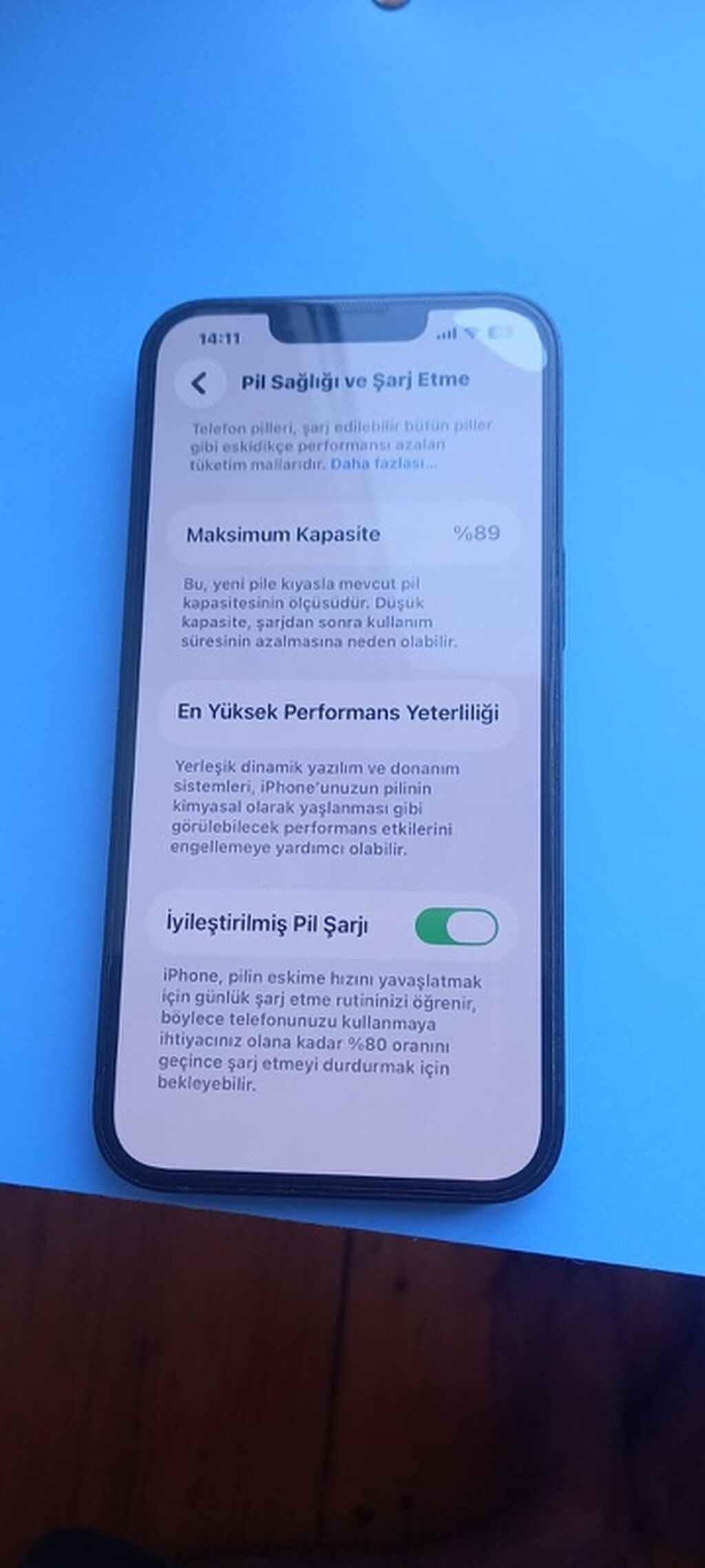 IPhone 13, Mavi, Face ID — Apple iPhone, Bakı (2)