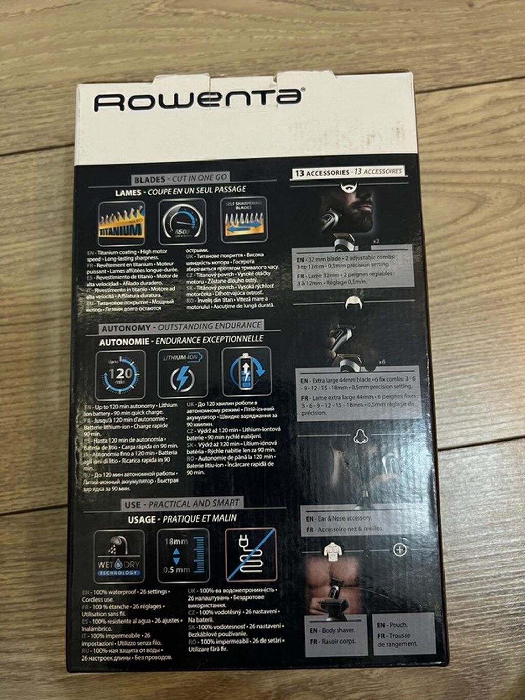 Yenidir Uz Qırxan. Endirim olacaq Rowenta Easy 13-in-1 çoxfunksiyalı — Saç kəsmə maşınları, Bakı (2)