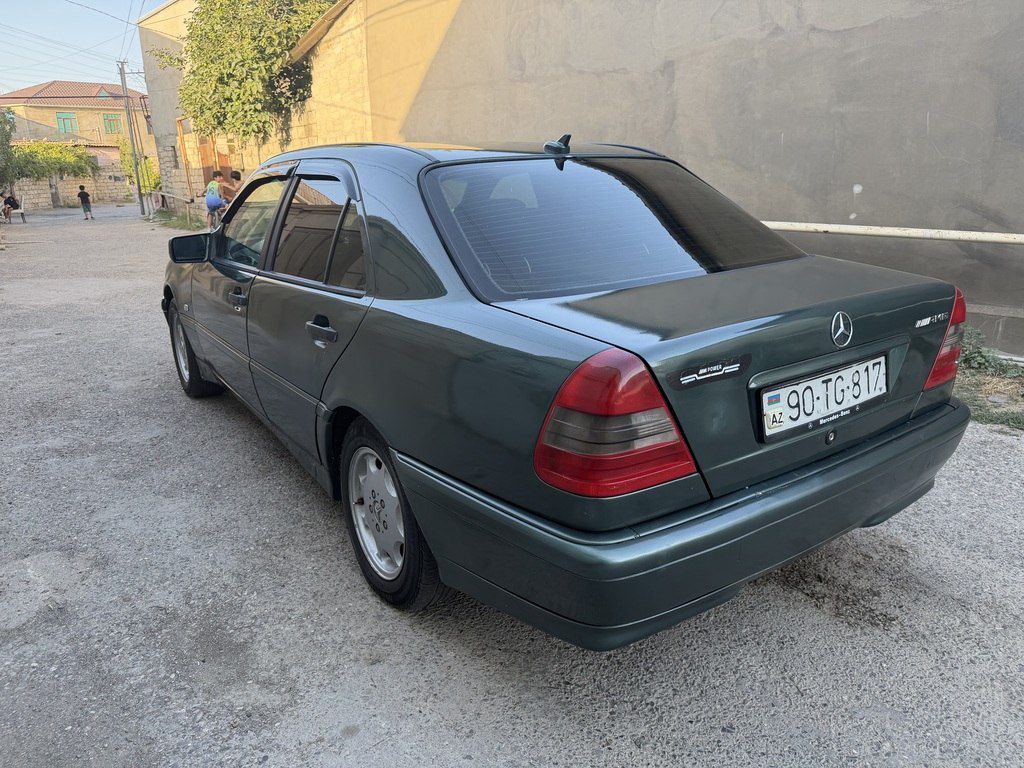 Mercedes C 180, 1.8 L, 1995 il, 387 000 km — Avtomobillər, Bakı (6)