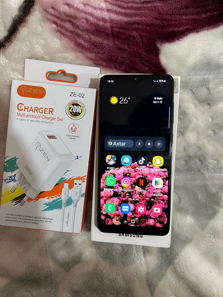 Samsung Galaxy A31 Prism Crush Black 64GB/4GB — Smartfonlar, Bakı