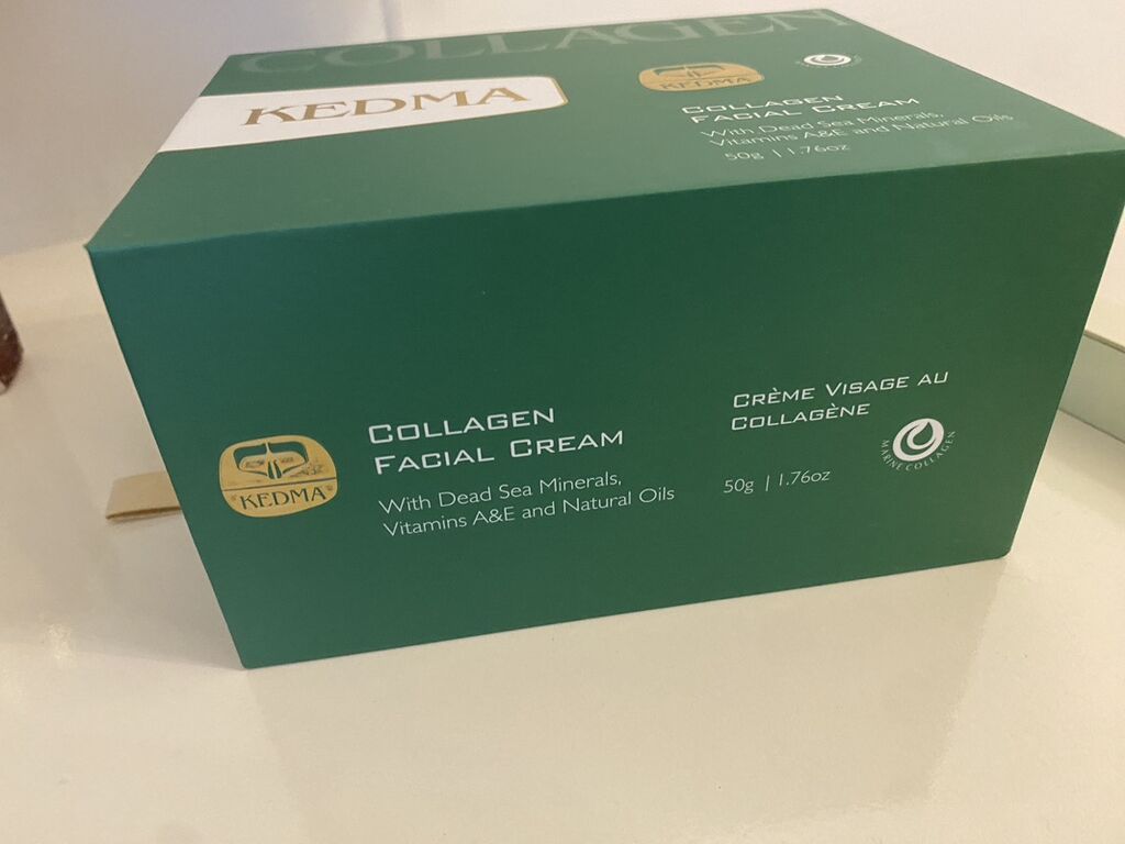 Kedma Collagen Facial Cream – 50 q (1.76 oz) - Üz üçün kollagenli — Üz qayığı, Masazır (5)