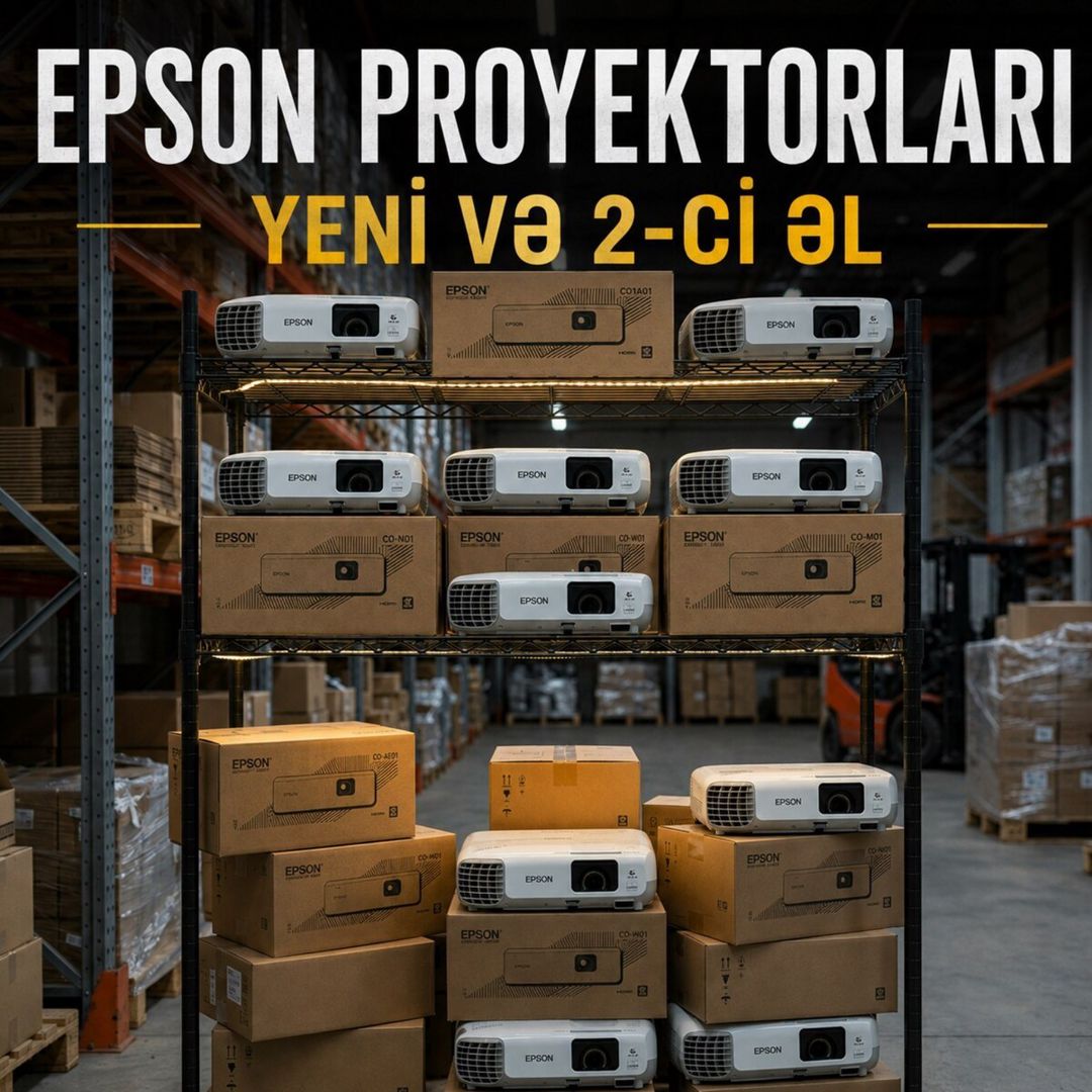 "Epson" proyektorları — Səs texnikası, Bakı (3)