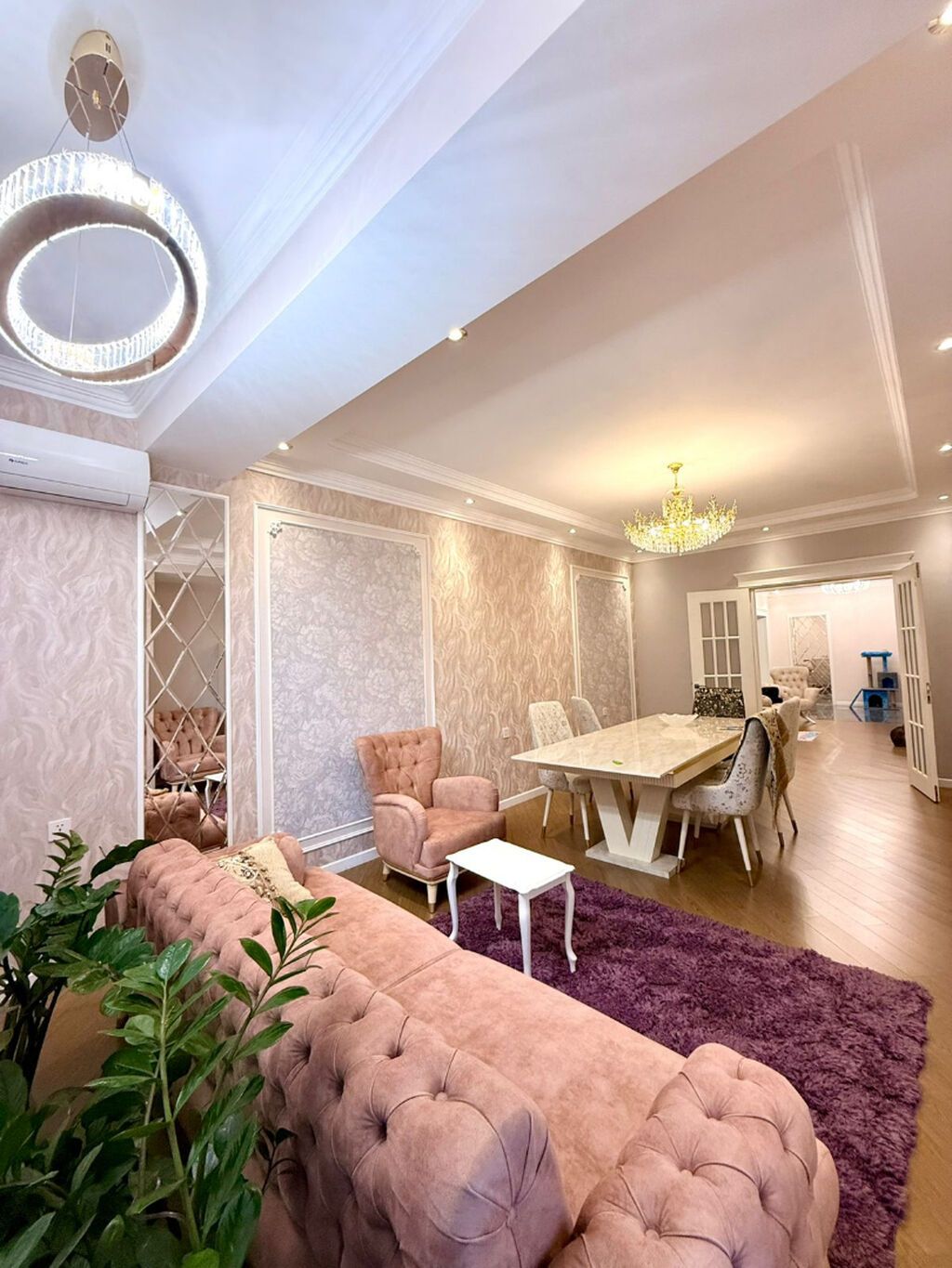 3 otaqlı, Yeni tikili, 206 kv. m — Mənzil, Bakı (10)