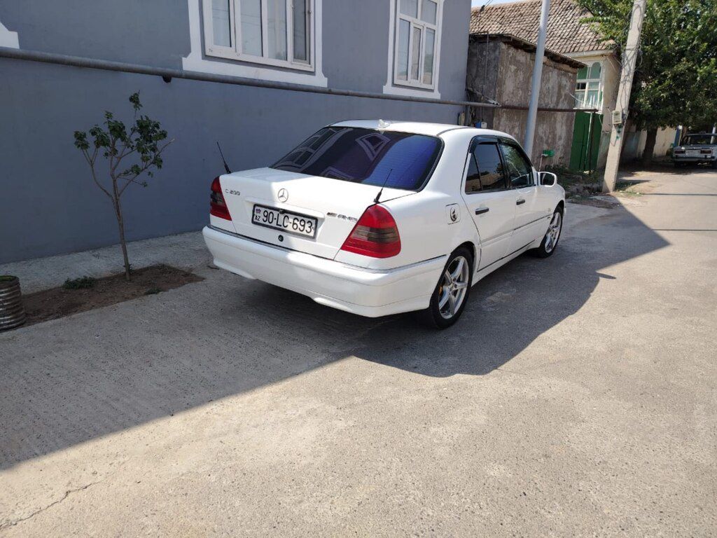 Mercedes C 200, 2.0 L, 1999 il, 313 015 km — Avtomobillər, Cəlilabad (6)