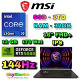 İşlənmiş MSI, 16 Intel Core i9, 1 TB, Rayonlara çatdırılma, Ödənişli çatdırılma, Ünvandan götürmə — Ноутбуки и планшеты