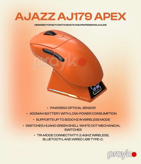 Ajazz AJ179 apex orange — Bakı
