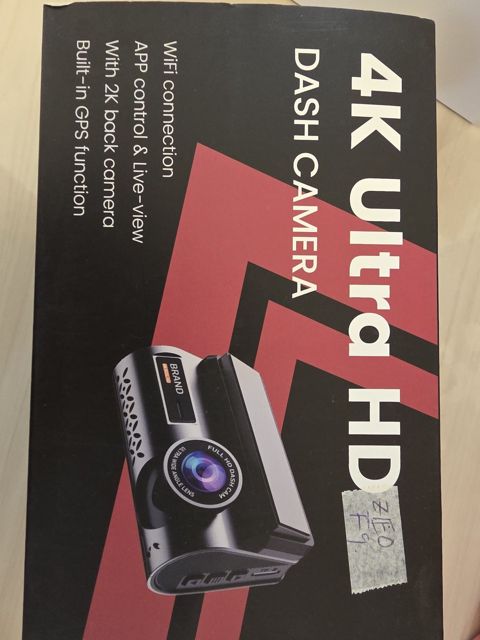 4K UHD 2CHS WiFi DashCam — Bakı